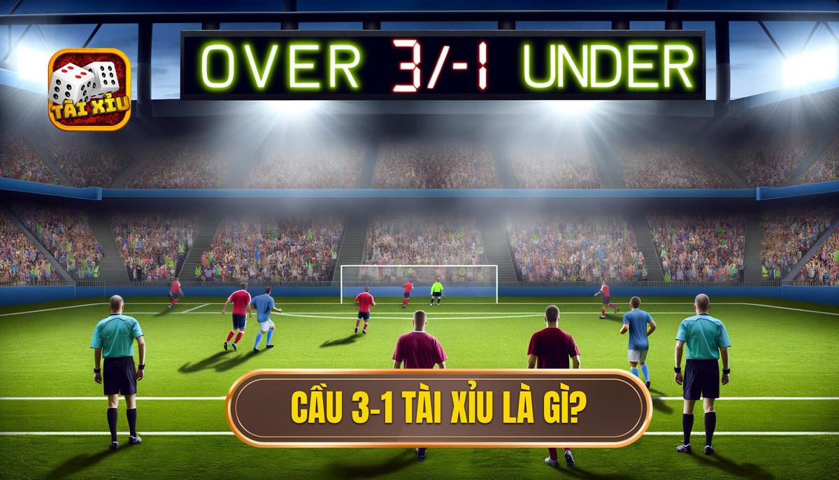 Cầu 3-1 tài xỉu: Chiến lược phân tích và áp dụng hiệu quả 1 Cầu 3-1 tài xỉu là gì
