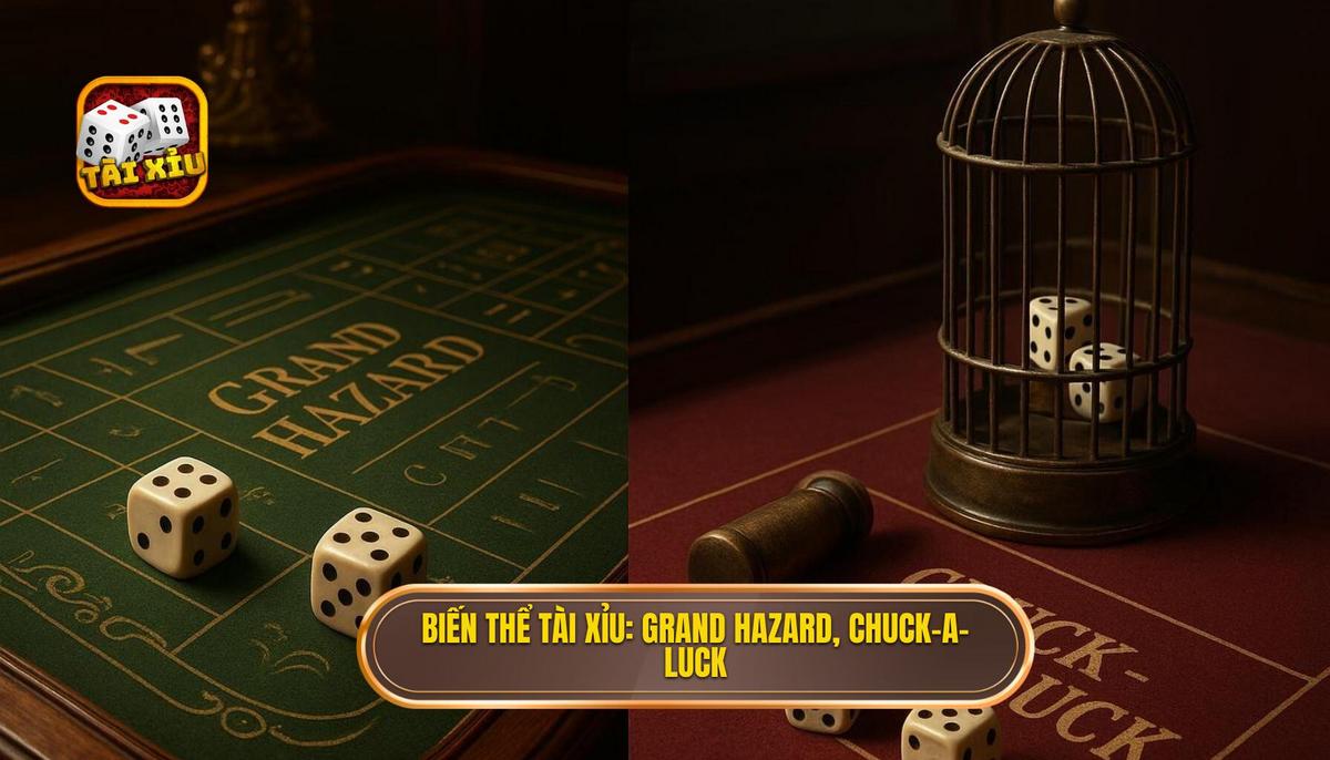 Khám Phá Toàn Diện Các Biến Thể Của Tài Xỉu (Sic Bo): Từ Gốc Đến Hiện Đại 2 Biến Thể Tài Xỉu Phương Tây_ Grand Hazard và Chuck-A-Luck