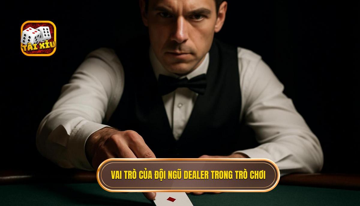 Vai trò chuyên môn của đội ngũ dealer trong vận hành trò chơi