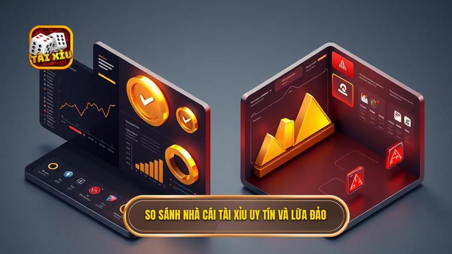Bảng so sánh tiêu chí đánh giá nhà cái tài xỉu uy tín và nhà cái kém chất lượng