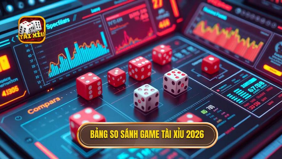 Bảng so sánh game tài xỉu 2026